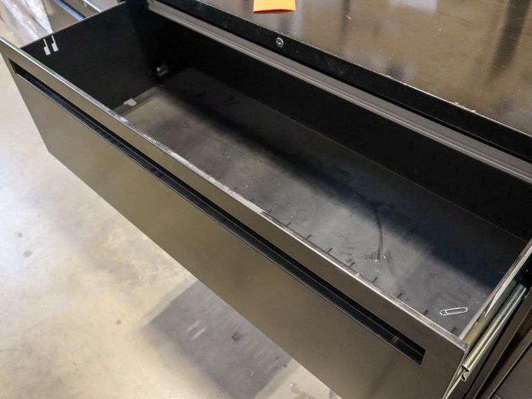 HON 693LS And HON 3-Drawer Lateral File Cabinets (One Damaged) - Roller Auctions