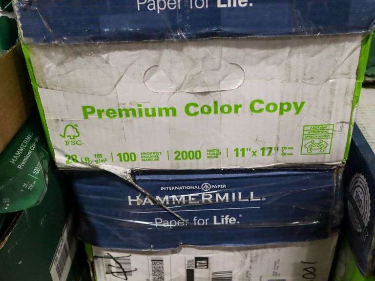 Pallet Of Assorted Copy Paper, 8.5" x 11" - Roller Auctions