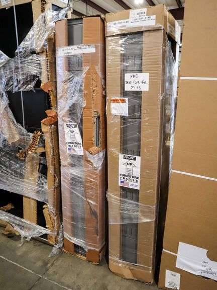 (2) Tennsco BS6-121812-A-MGY Lockers - Roller Auctions