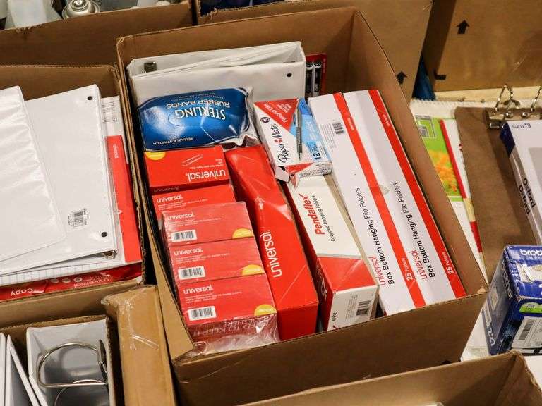 Pallet Of Office Supplies - Roller Auctions
