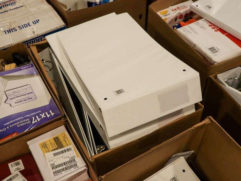 Pallet Of Office Supplies - Roller Auctions