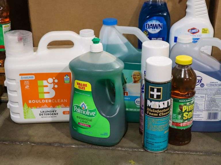 Pallet Of Cleaning Supplies - Roller Auctions