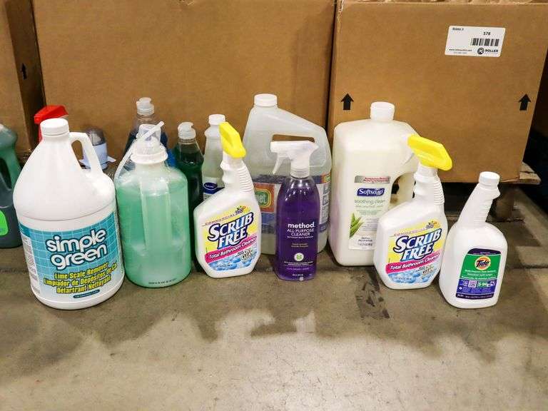 Pallet Of Cleaning Supplies - Roller Auctions