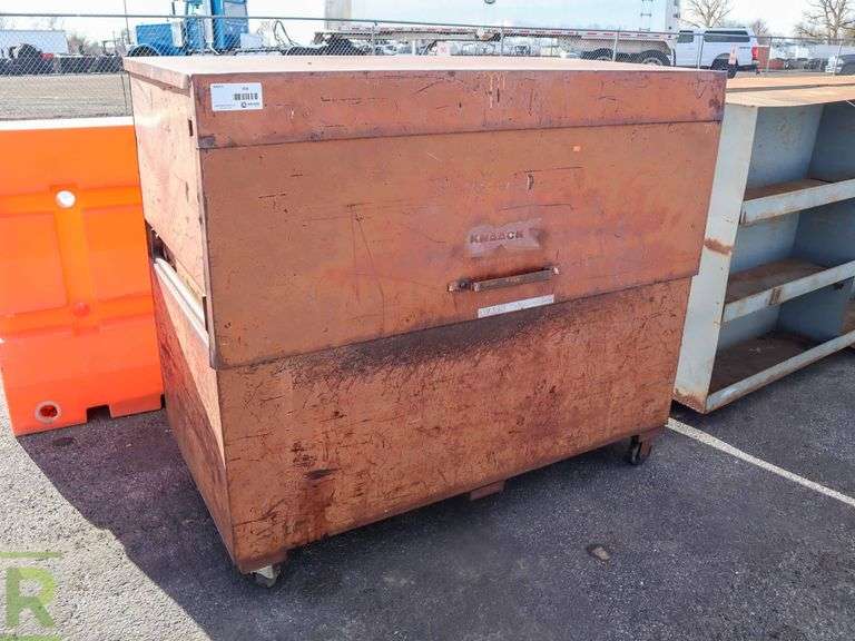 Knaack Jobmaster 89 Gang Box On Casters Roller Auctions