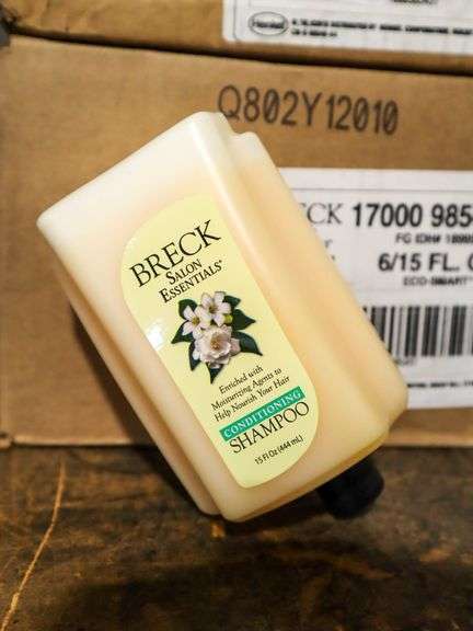(18) 15 Fluid Ounce Bottles Breck Salon Essentials Shampoo - Roller Auctions