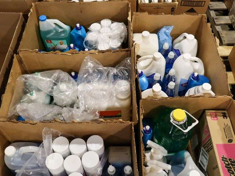 Pallet Of Cleaning Supplies - Roller Auctions