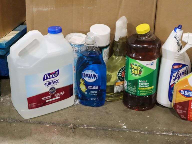 Pallet Of Cleaning Supplies - Roller Auctions