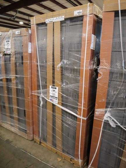 Tennsco BS6-121812-3-MGY Locker - Roller Auctions