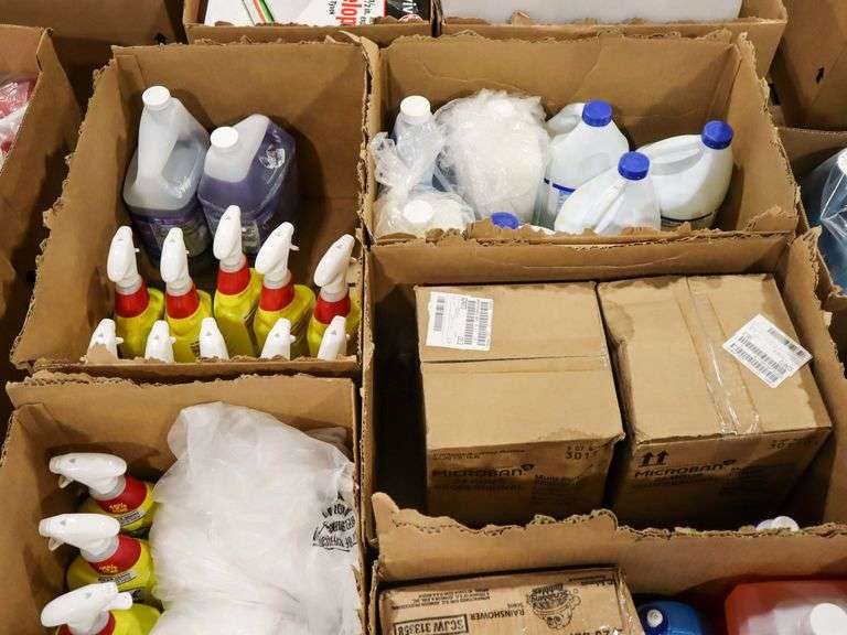 Pallet Of Cleaning Supplies - Roller Auctions