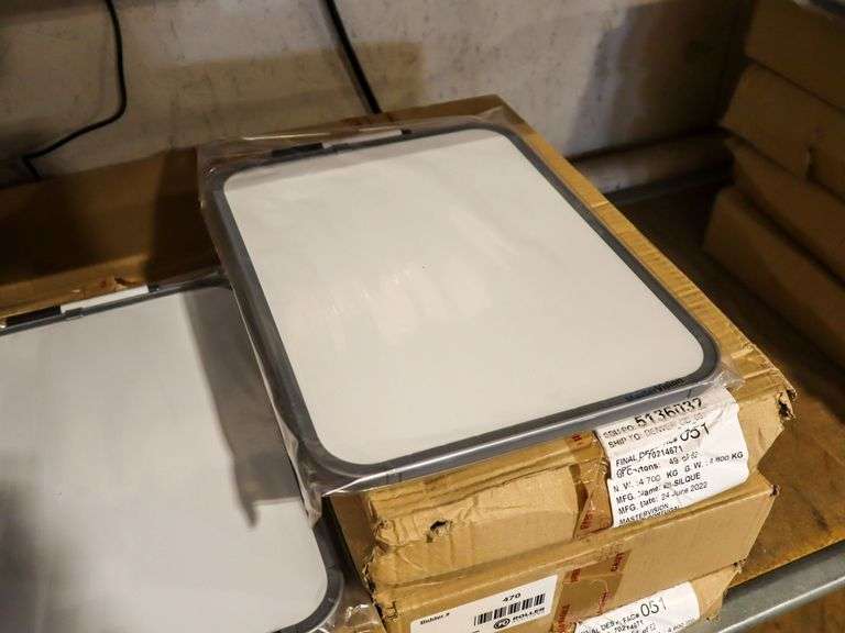 (5) Boxes of 6 Mastervision Whiteboards - Roller Auctions
