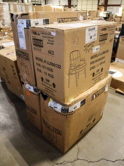 (4) Chairs, Task And Guest Chairs - Roller Auctions