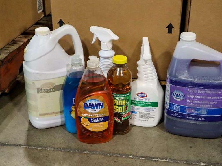 Pallet Of Cleaning Supplies - Roller Auctions
