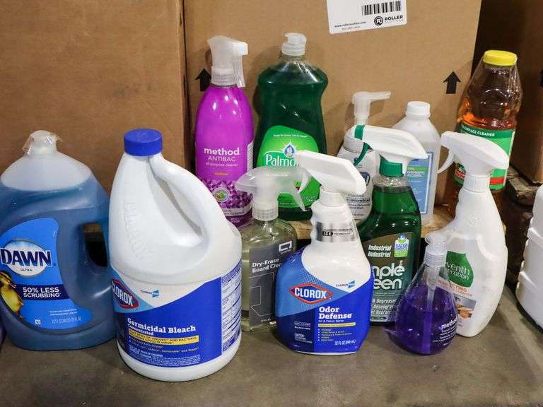 Pallet Of Cleaning Supplies - Roller Auctions