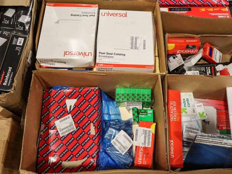 Pallet Of Office Supplies - Roller Auctions