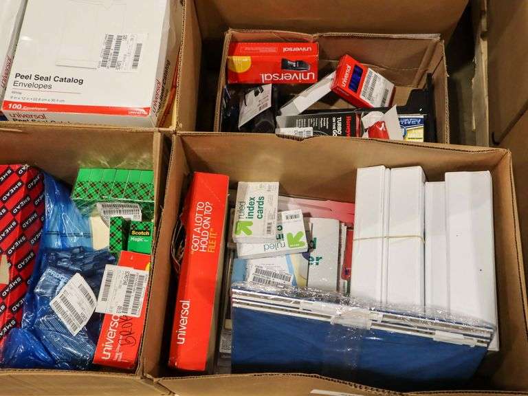 Pallet Of Office Supplies - Roller Auctions
