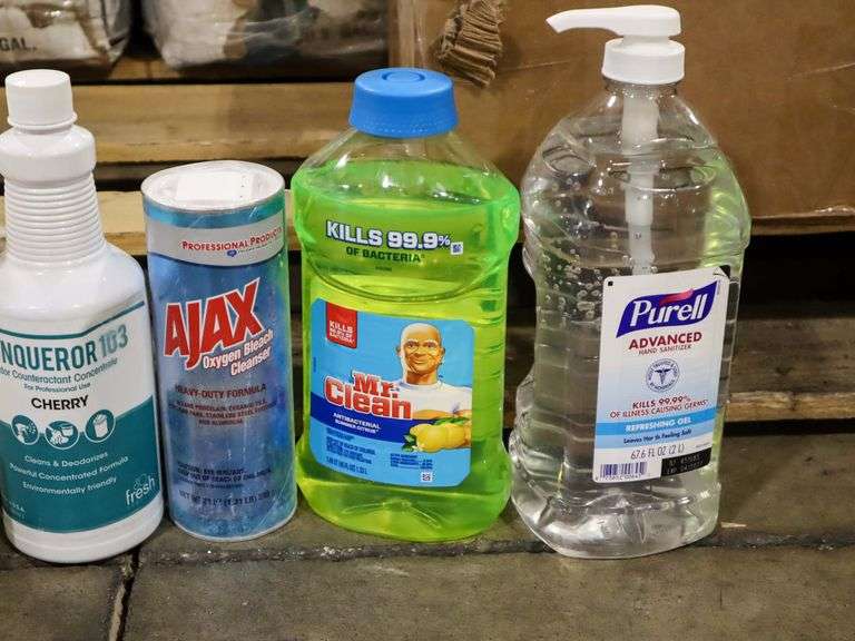 Pallet Of Cleaning Supplies - Roller Auctions