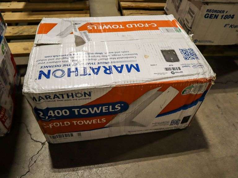 Marathon C-Fold Towels - Roller Auctions