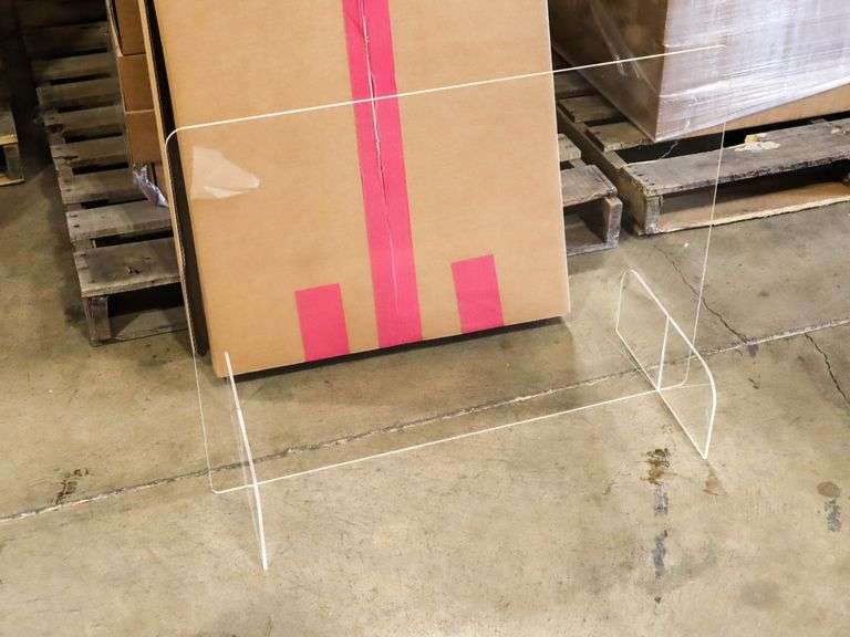 (14) Lorell Countertop Barriers With Full Shield, 03181 - Roller Auctions