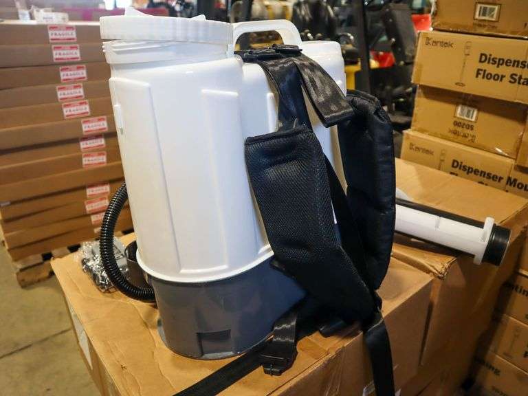 (6) Lux Electrostatic Battery Powered Backpack Sprayers, LUX-PKPK-STD - Roller Auctions