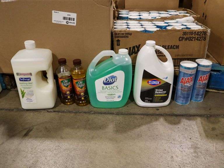 Pallet Of Cleaning Supplies - Roller Auctions