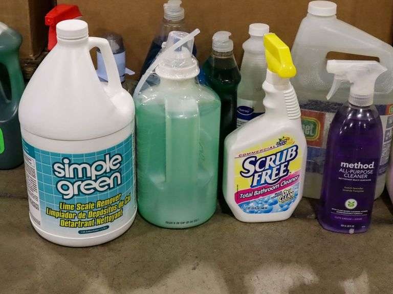 Pallet Of Cleaning Supplies - Roller Auctions