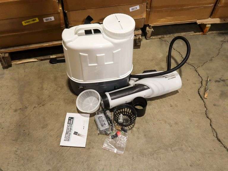 Lux Electrostatic Battery Powered Backpack Sprayer, LUX-BKPK-STD - Roller Auctions