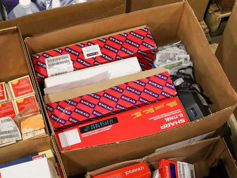 Pallet Of Office Supplies - Roller Auctions