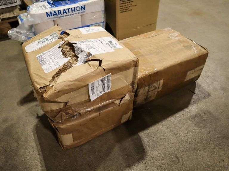 (3) Boxes Of Paper Bags - Roller Auctions