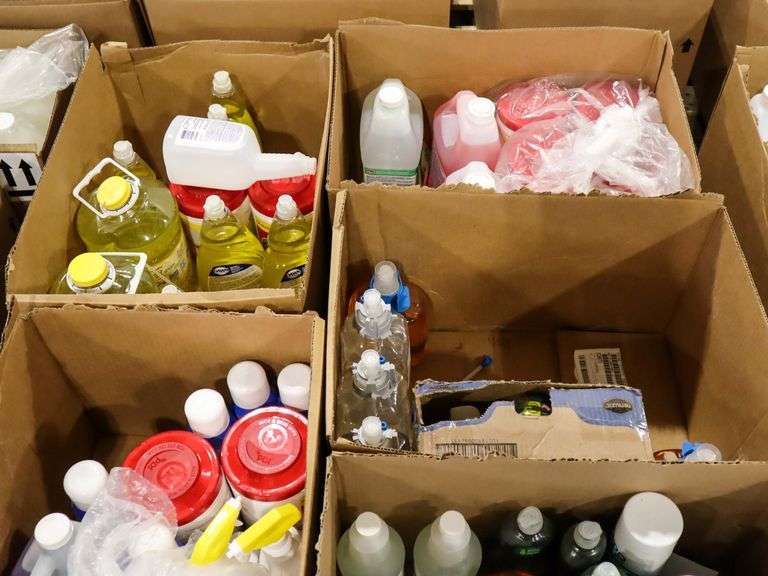Pallet Of Cleaning Supplies - Roller Auctions