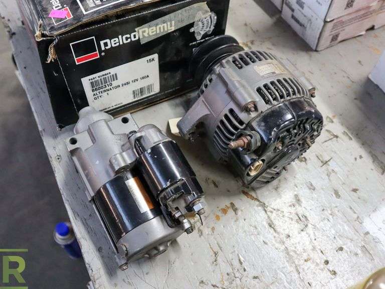 Denso DDWD8 Starter, Denso 6008611951 and Delco Remy 86C0310 Alternators Roller Auctions