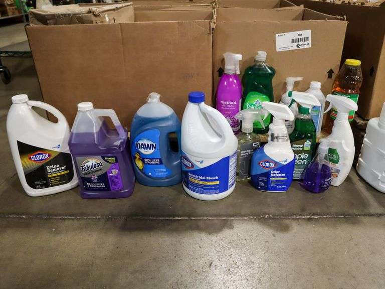 Pallet Of Cleaning Supplies - Roller Auctions