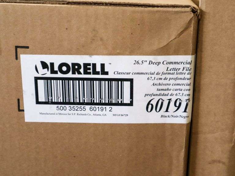 Lorell Letter File Cabinet, 60191 - Roller Auctions