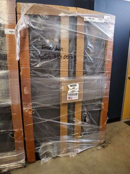 Tennsco J2478SU-BLK 2-Door Storage Cabinet - Roller Auctions