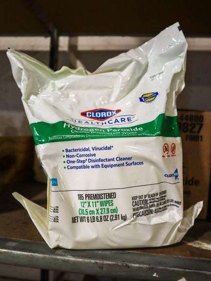 (2) Boxes of Clorox Healthcare Disinfectant/Germicidal Refill Wipes (Each Box has 2-110 Count Refills) - Roller Auctions