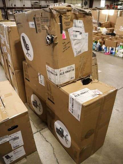 (3) Alera ALE-VN4119 Veon Series Chairs - Roller Auctions