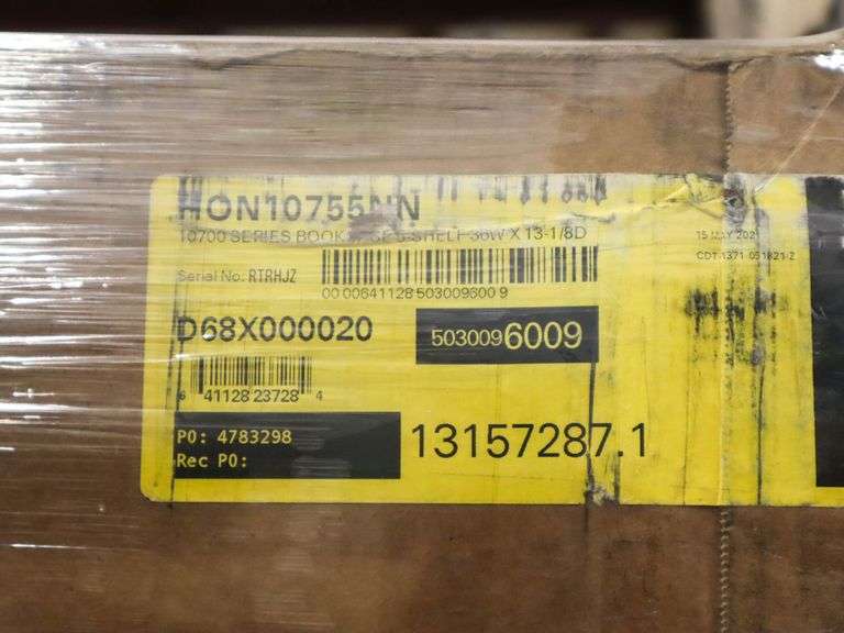 HON Brigade 6-Shelf Bookcase and HON 10755NN Bookcase - Roller Auctions