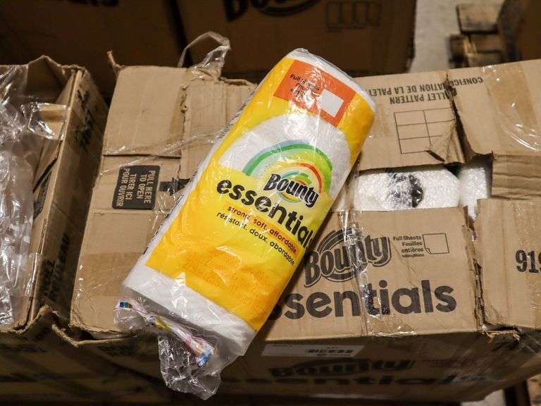 (2) Boxes Bounty Paper Towels - Roller Auctions