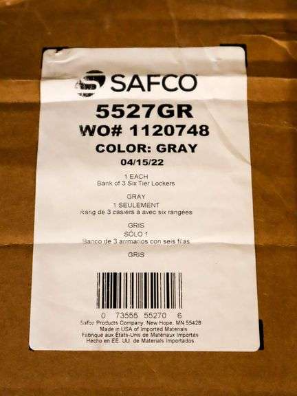 SAFCO 5527GR Locker - Roller Auctions