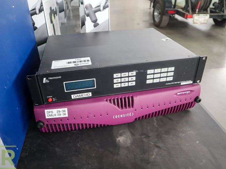 (1) Miranda Densite Used (1) Harmonic ProView PVR 7000 High