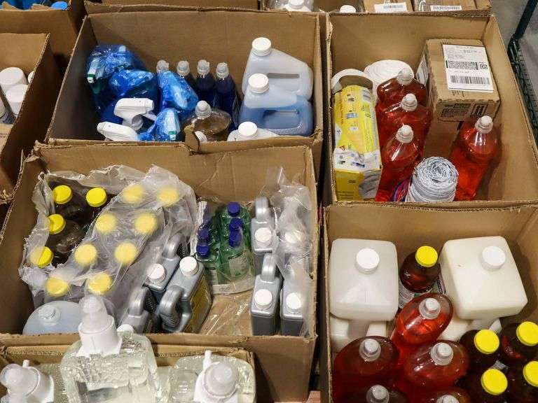 Pallet Of Cleaning Supplies - Roller Auctions