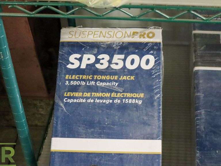 New Suspension Pro SP3500 Electric Tongue Jack Roller Auctions