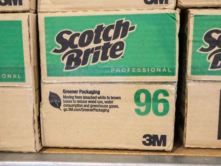 (6) Boxes Of 20 Count Scotch-Brite 96 Scrubbing Pads - Roller Auctions