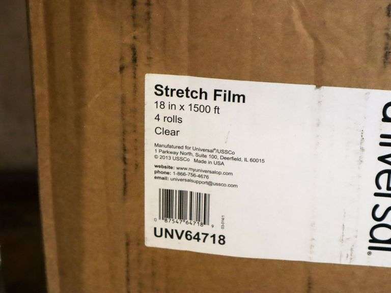 (8) Rolls Of Universal Stretch Film - Roller Auctions