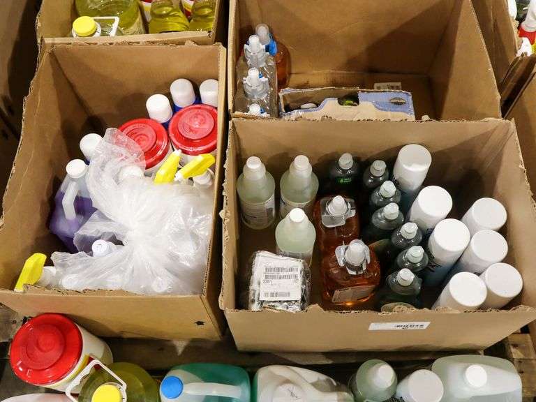 Pallet Of Cleaning Supplies - Roller Auctions