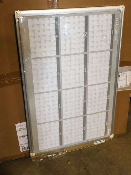 Magnetic Dry Erase Board And Calendar - Roller Auctions