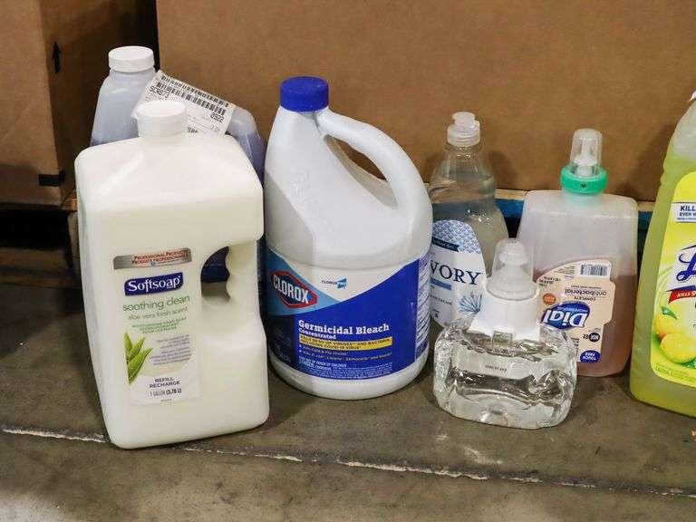 Pallet Of Cleaning Supplies - Roller Auctions