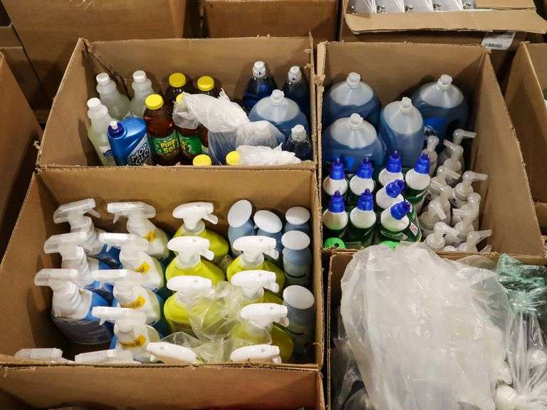 Pallet Of Cleaning Supplies - Roller Auctions