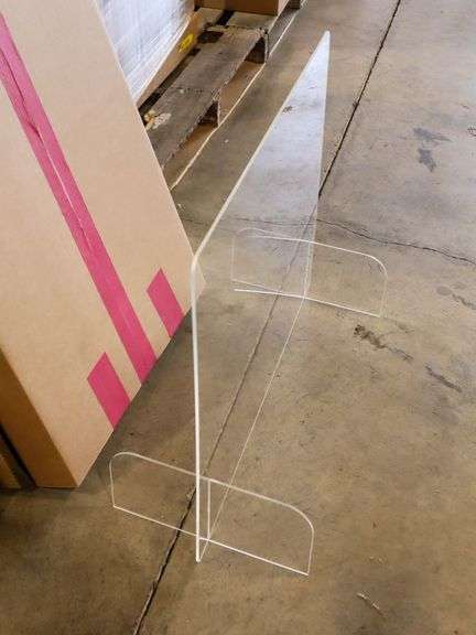 (14) Lorell Countertop Barriers With Full Shield, 03181 - Roller Auctions