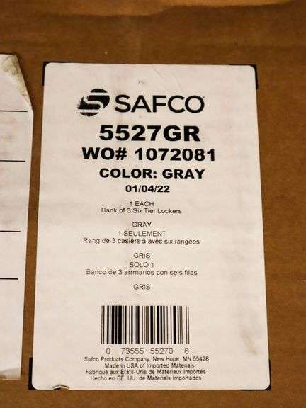 SAFCO 5527GR Locker - Roller Auctions