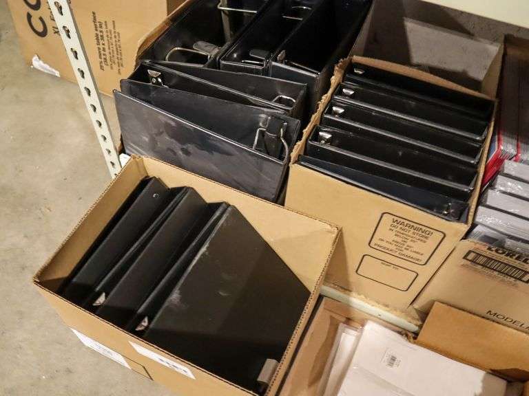 Binders, Labels And Color Code Label Single Tabs - Roller Auctions